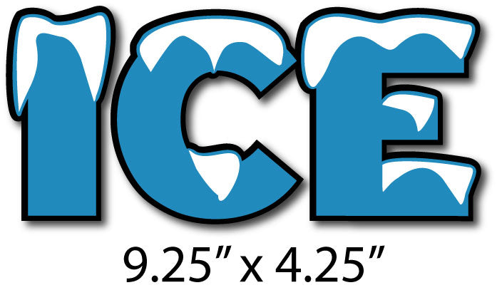 Ice Decal - 4 Sizes